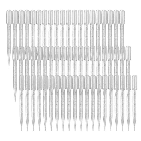 500 stk. 0,5 ml plastikpipette, YSSHUI engangspipette til pipettering af æterisk olie