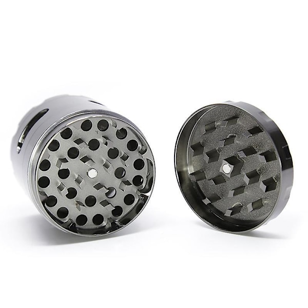 Mausteiden jauhinsetti magneettikannella, 4 kpl metallijauhinta hienolla silmällä keittiöön