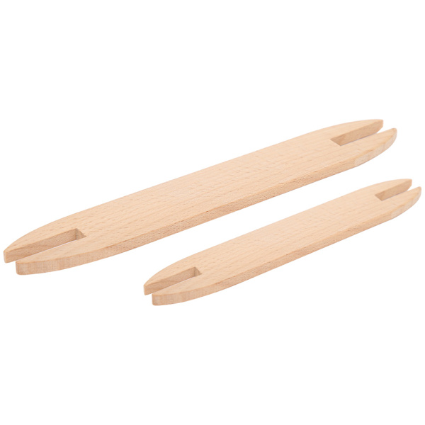 2 st bokträ vävning skyttel DIY tröja halsduk vävning tillbehör