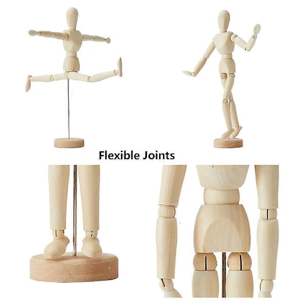 Menneskefigur Dukke Modell Tre Mannlig Mannekeng Dukke Dekorativt Stativ