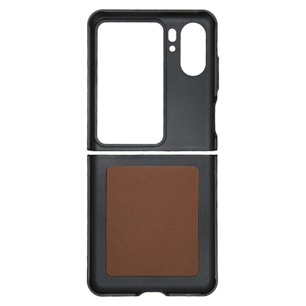 Foldbart telefontaske ABS beskyttende skinnende telefoncover Anti-drop-etui til Find N2 Flip Pink