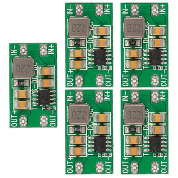 5 STK DC til DC Buck Modul 92% Konverteringseffektivitet Høj Frekvens 12V til 24V til 9V/2A Modul til Computer
