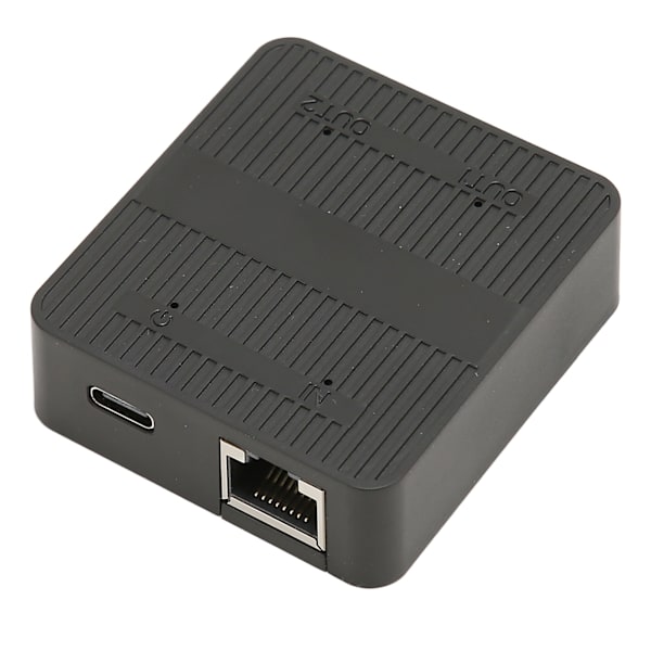 Ethernet-splitter RJ45 1 in 2 ut 1000 Mbps USB C-strömförsörjning Säker stabil signal LAN-splitter med USB-kabel för switch TV PC