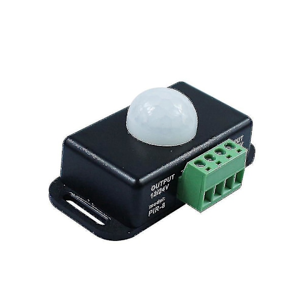 DC 12V LED Infraröd Rörelsedetektor PIR Rörelsesensor För LED-strip/lampa