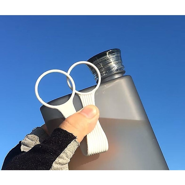 Miljövänlig Sportvattenflaska A5 Pappersvattenflaska Platt Vattenflaska i Plast för Resor