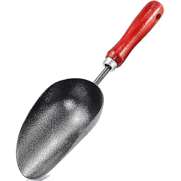 Trädgårdsspade, Handspade för Trädgård, lämplig för Jord, Kompostflyttning, Plantering, Omplantering, Skopa av Djurfoder