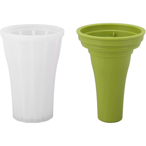 150 ml Slushie Maker Kop Stor Kapacitet Drikkevare Fremstillingskop med Låg DIY Hjemmelavede Smoothie Kopper