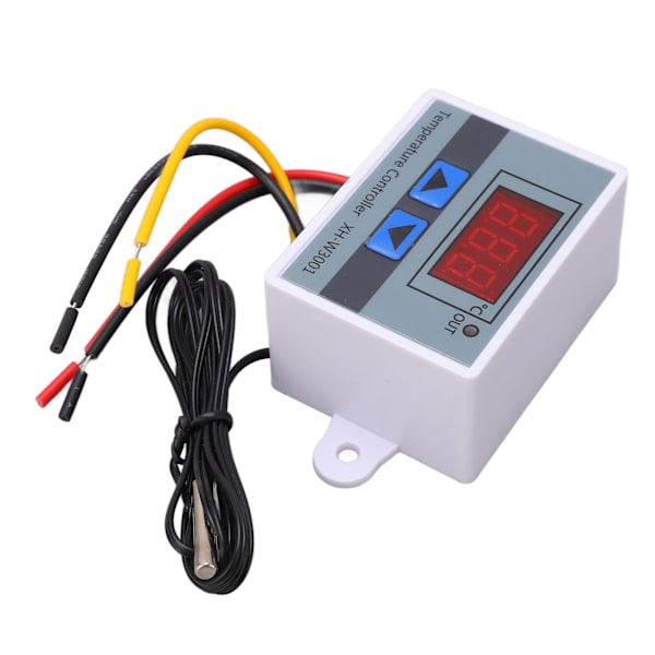 Temperaturregulator -50℃ til 110℃ Temperaturregulator Kontrolkontakt Digitalt display Termostat 12V 120W