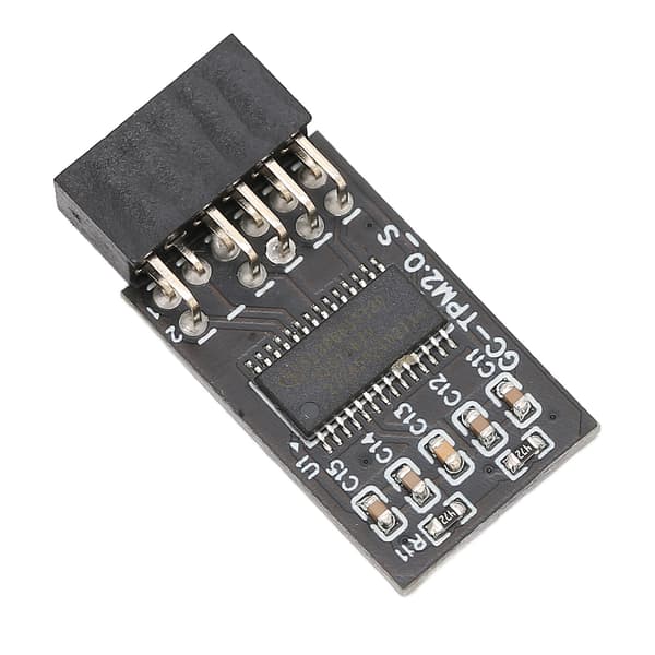 TPM 2.0 Krypteringssäkerhetsmodul för GIGABYTE 12Pin LPC-gränssnitt Hög Säkerhet Fjärrkort Krypteringssäkerhetsmodul