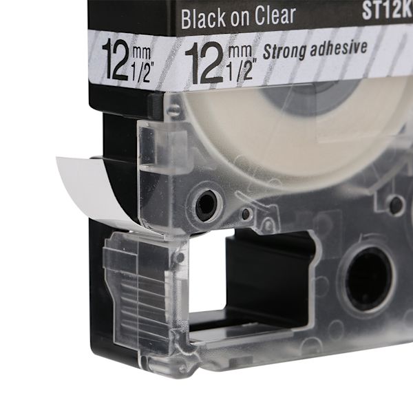 12 mm Label Maker Lamineret Tape Farve Tape Passer til Epson LW Series Label Printer