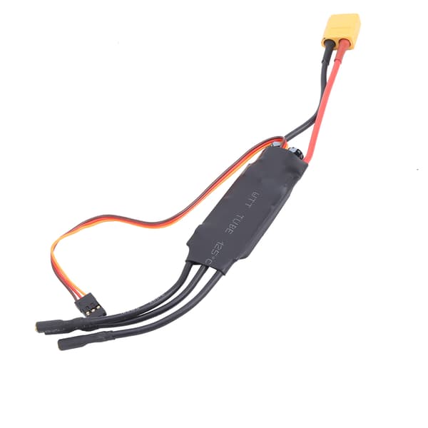 40A harjaton ESC-nopeudensäädin 5V/3A BEC-ulostulo RC-drone-lentokoneiden lisävarusteille