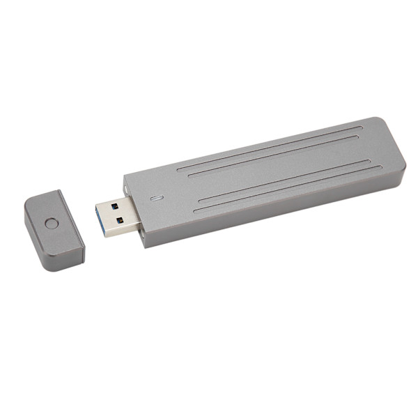 M.2 NVME HDD-hölje USB 3.1 Gen2 Magnetiskt gränssnitt 10 Gbps Plug and Play Externt SSD-hölje för 2242 2260 2280 SSD Magnetisk A-port för RTL9210B