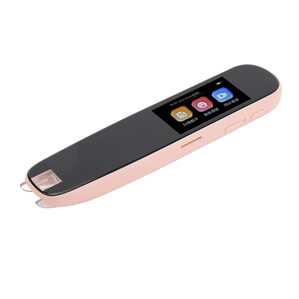 Scanning læsepen Engelsk læring Touch Screen Oversættelse Ordbog Pen til studerende Pink