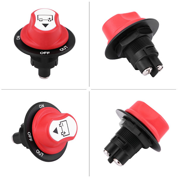 Max 50V 50A CONT 75A INT På/Av bilbatteriisolatorbrytare för bilar/terrängfordon/lastbilar