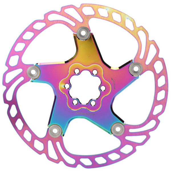 Sykkelskivebremsrotorer 6 spiker Sykkeltilbehør for terrengsykkelbelegg Farge203MM
