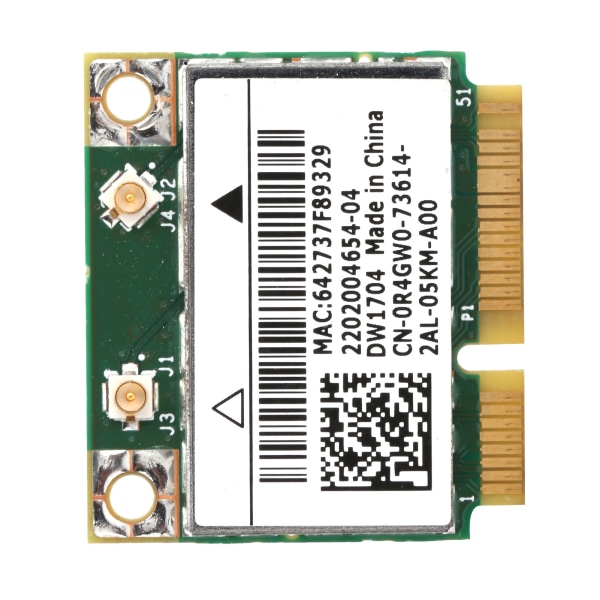 Trådløs netværkskort Mini PCI-E Wifi Bluetooth-adapter til Dell xps 2710 17tr bcm943142hm
