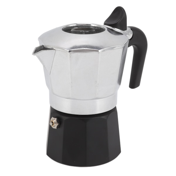 Dubbelventil Moka Pot Kaffebryggare Klassisk Åttahörnig Form Moka Kaffebryggare Hem Utomhus Caféverktyg