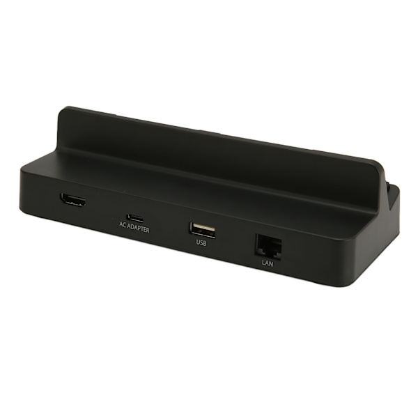 Konsol TV-dock 4K HD Multimedia Interface Converter Oplader HUB med Gigabit Ethernet-port til Switch OLED