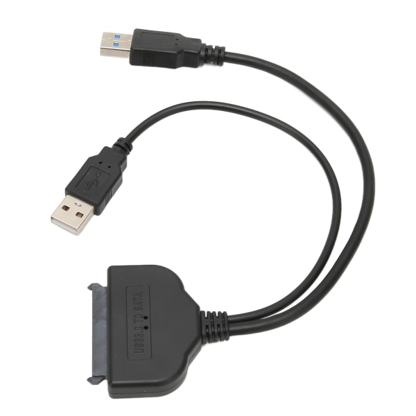 SATA– USB 3.0 -sovitinkaapeli 6 Gbps High Speed ​​Plug and Play Hot Swap -kiintolevysovitin 2,5 tuuman HDD SDD:lle