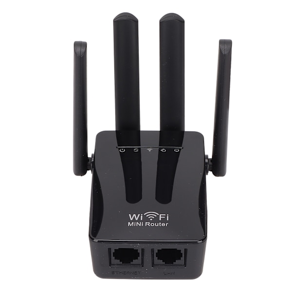 3 i 1 trådlös router AP Access WIFI Enhance Point 360° Full Signal Coverage 300Mbps WiFi Router för hem 100‑240VAU-kontakt