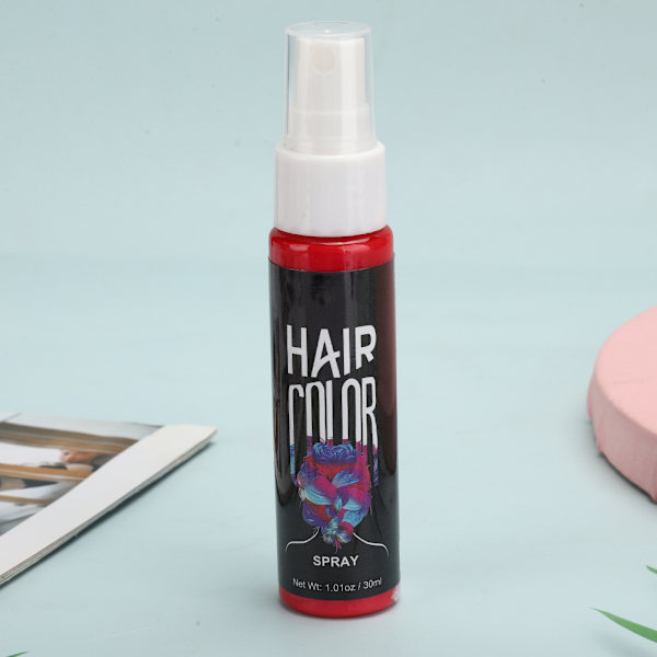 Sevich 30ml Temporary Hårfärgningsspray DIY Hårfärg Spray Hårspray FlytandeRöd