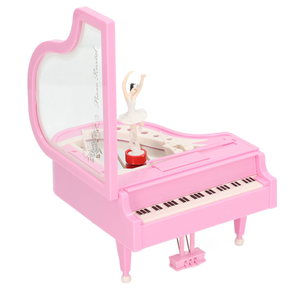 Pink Piano Music Box Lille Ballerina Pige Dans Emulational Pianoforte Music Box Fødselsdagsgave til Pige