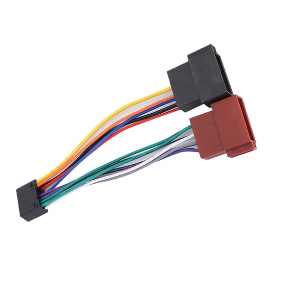 16 Pin ISO Bus Hun Stik Adapter Passer til Kenwood NC