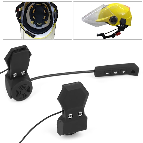 Bluetooth-hjelmhodetelefoner, bærbar anti-interferens håndfri musikkheadset BT9