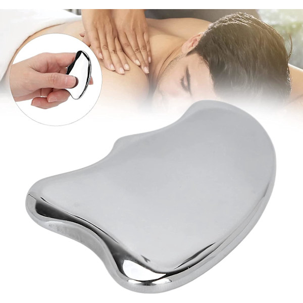 Skrapingsstein Facial Gua Sha Plate - Spa Akupunktur Terapiverktøy for Muskler