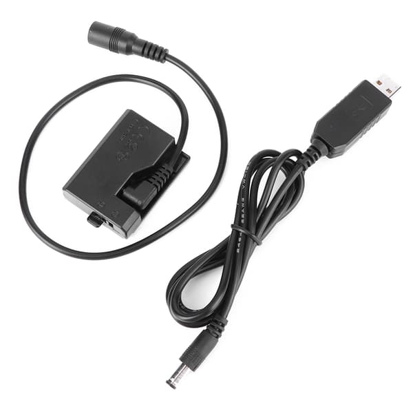 USB til ACK-E10 Fuld Dekodning Dummy Batteri til Rebel T3/T5/T6/T7/T100 Kamera