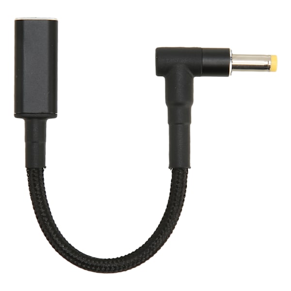 USB Type C naaras-4,8x1,7 mm urossovitinkaapeli kahdella PD E MARK -sirulla kannettava 100 W USB Type C -sovitinkaapeli