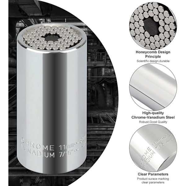 11-32mm Multifunksjonell Pipe med Forlengelsesstangadapter