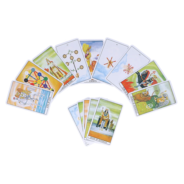 Tarotkort Rudimental Divination Fate Forecasting Tarotkort för familj, vänner och fester