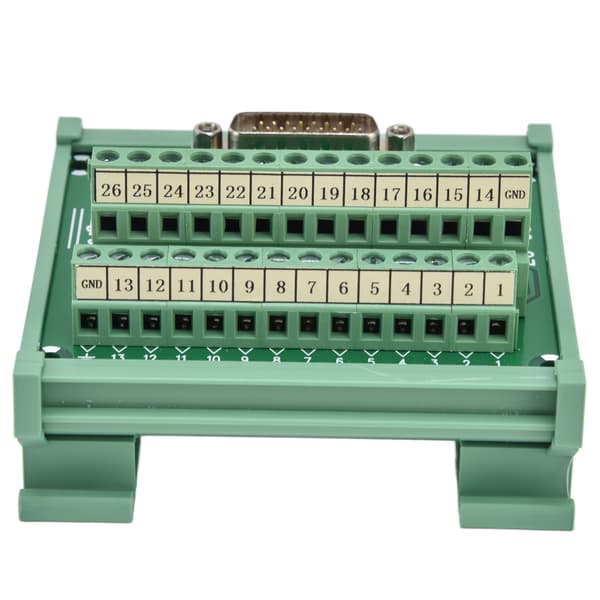 Koblingsblokkmodul PCB Kobber Hannterminaler Breakouts Adapterkontakt DC 60V