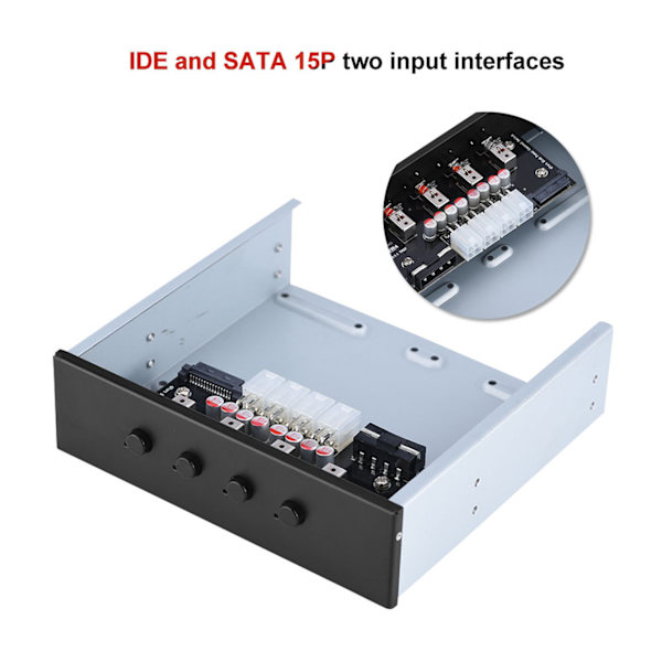 HDD Power Control Switch Hard Drive Selector SATA Drive Switcher til stationær pc-computer