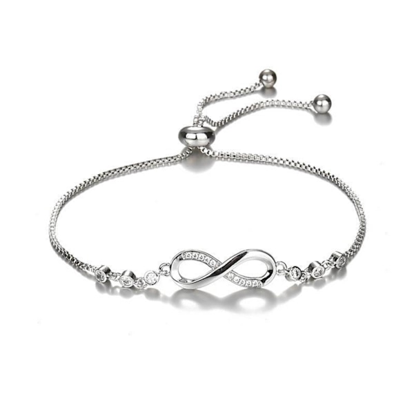Trendigt armband med strass för kvinnor, justerbart armband i legering med utsökt unikt hänge, smycken för dejting