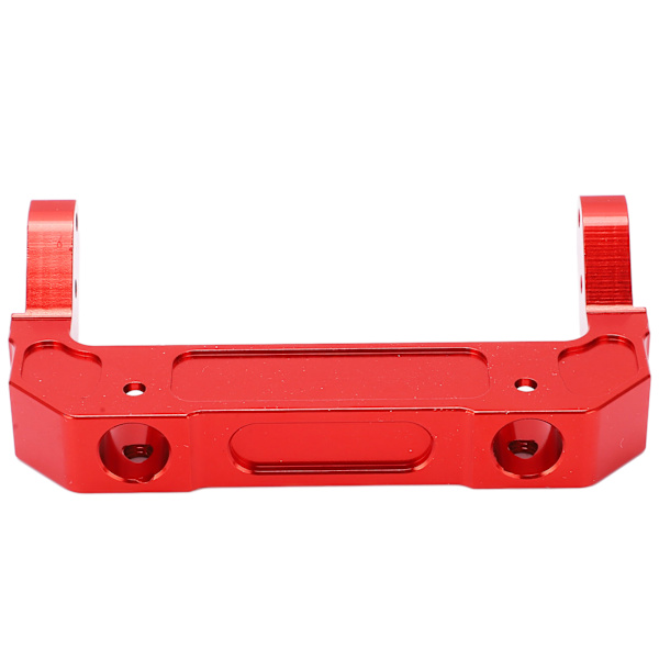 RC-etupuskurin kiinnike alumiiniseoksesta, helppo asennus, hienostunut, kaunis RC-auton osa Axial 1/6 SCX6 -punaiselle