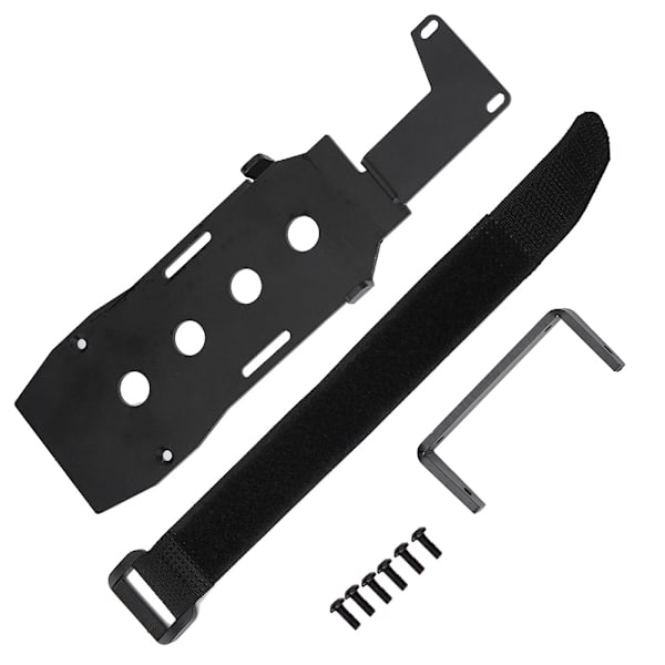 Aluminiumlegering DIY lavt batteri metallbatteriplate for TRAXXAS TRX4 1/10 RC bil