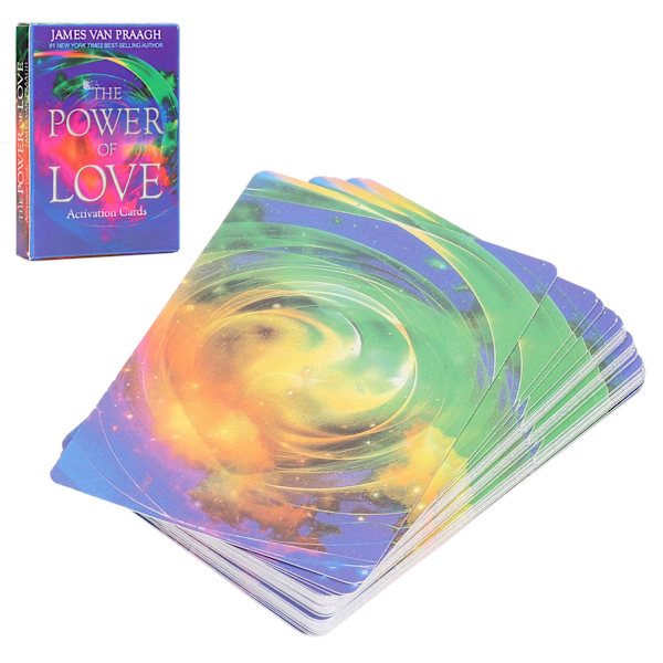 44 kortlekar Tarotkort Kärlek Tema Belagd Pappersprognos Divination Tarot Deck Kort
