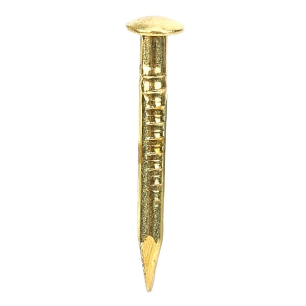 100 stk. runde hovedsøm messing møbelhængsel hardware tilbehør 10mm/15mm/18mm/22mm15mm længde