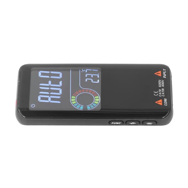 BSIDE Digital Multimeter Smart Farve LCD Display 9999 Tæller Voltmeter Spændingstester S10