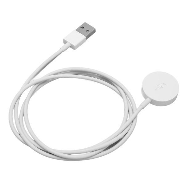 Ur-oplader Magnetisk Hurtig Multi-beskyttelse Bærbart Ur-opladerkabel til Access Sofie Bradshaw Grayson 3.3ft Hvid