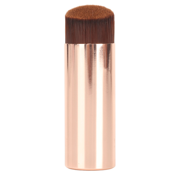 Skrå fladt hoved makeup blød børsteblanding Mini bærbar kosmetisk børste til ansigtsrejser