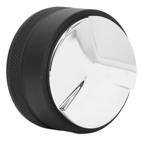 Kaffefordeler Justerbar bærbar rustbestandig sort padle Kaffefordeler pulvertryk51mm