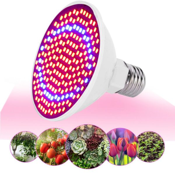 200LED plantelys enkelt hode LED planter voksende lys for hage drivhus 85V-265V