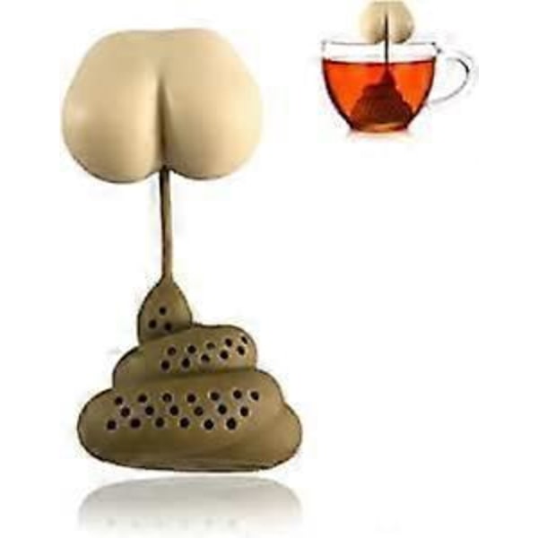 Te-infuser Filter Katteform Diffuser Silikon Morsom Te-sil Filter Brygging Te-infuser for Te, Kaffe, Matlaging Krydderinnpakninger