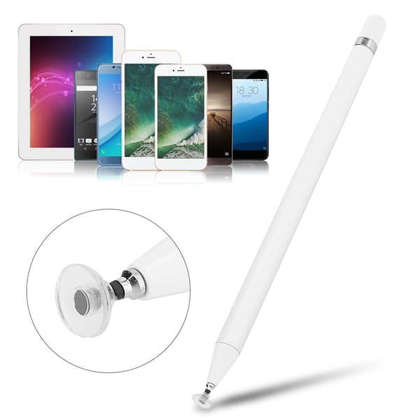 Skærm Touch Pen Tablet Stylus Tegne Kapacitiv Blyant Universal til Android/iOS Smart Phone Tablet Hvid