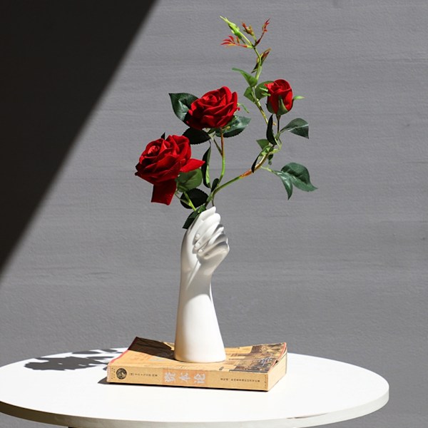 Konst kropp keramik vas hem inredning handformad blomvas modern hem vardagsrum prydnad