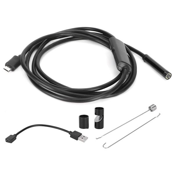 6LED Steglös Dimbar Endoskop Kamera 7mm Hög Definition Pipeline Maskin Utrustning Reparation7MM‑1m