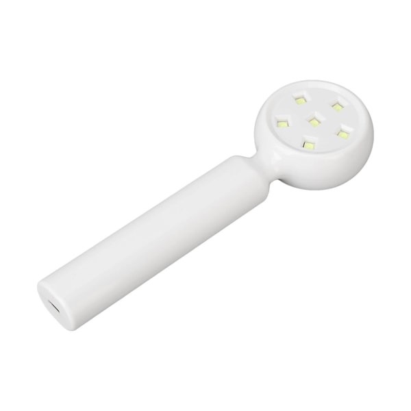 Håndholdt neglelampe Hurtigtørrende 6 lyschips 2 timer genopladeligt LED UV neglelys 18W